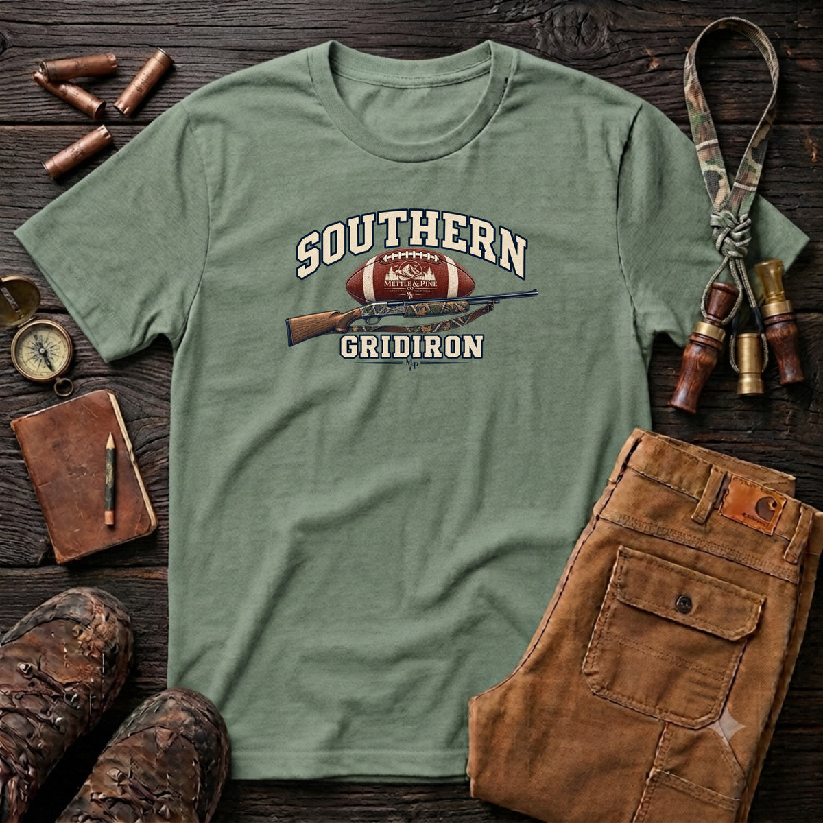 Southern Gridiron Rifle T-Shirt