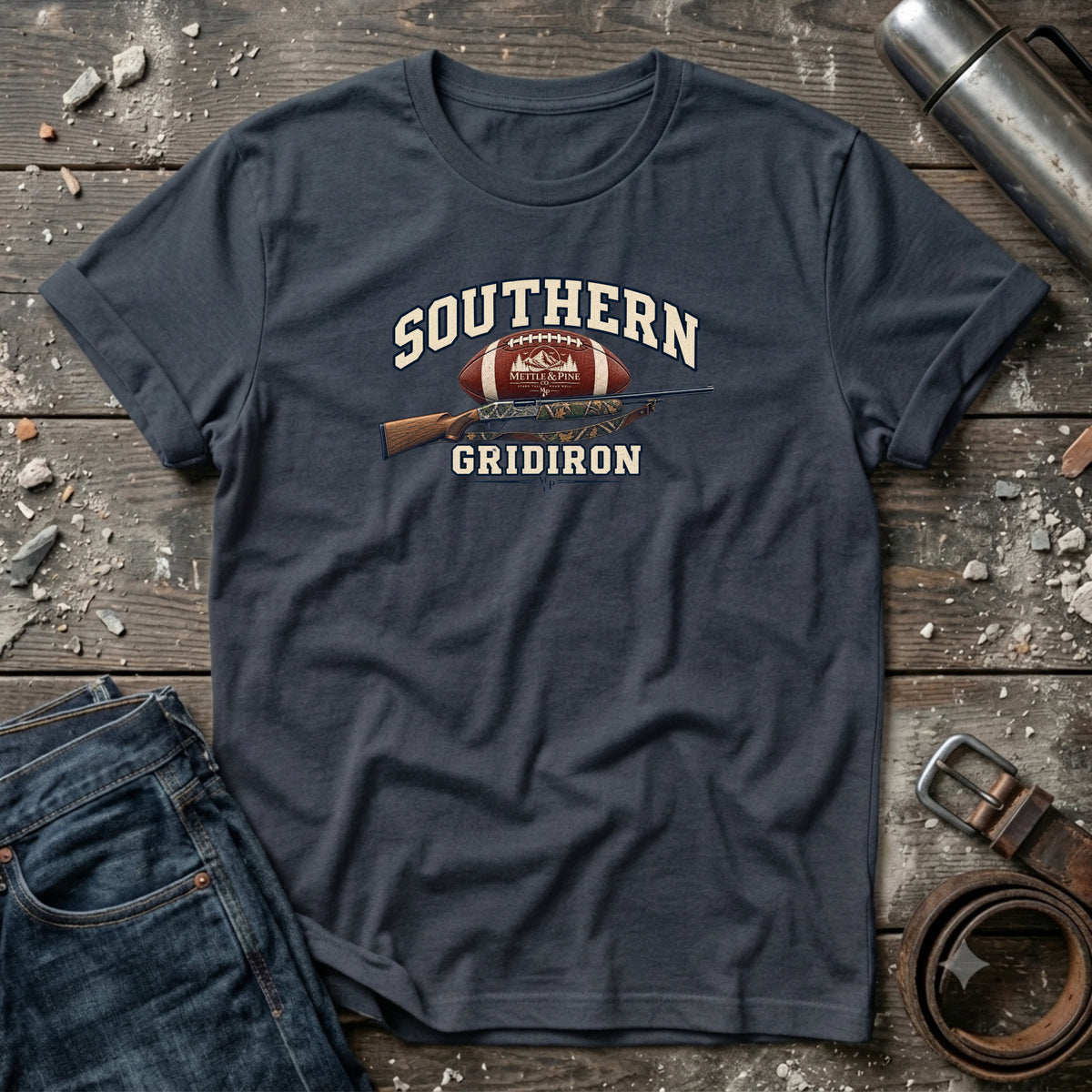 Southern Gridiron Rifle T-Shirt