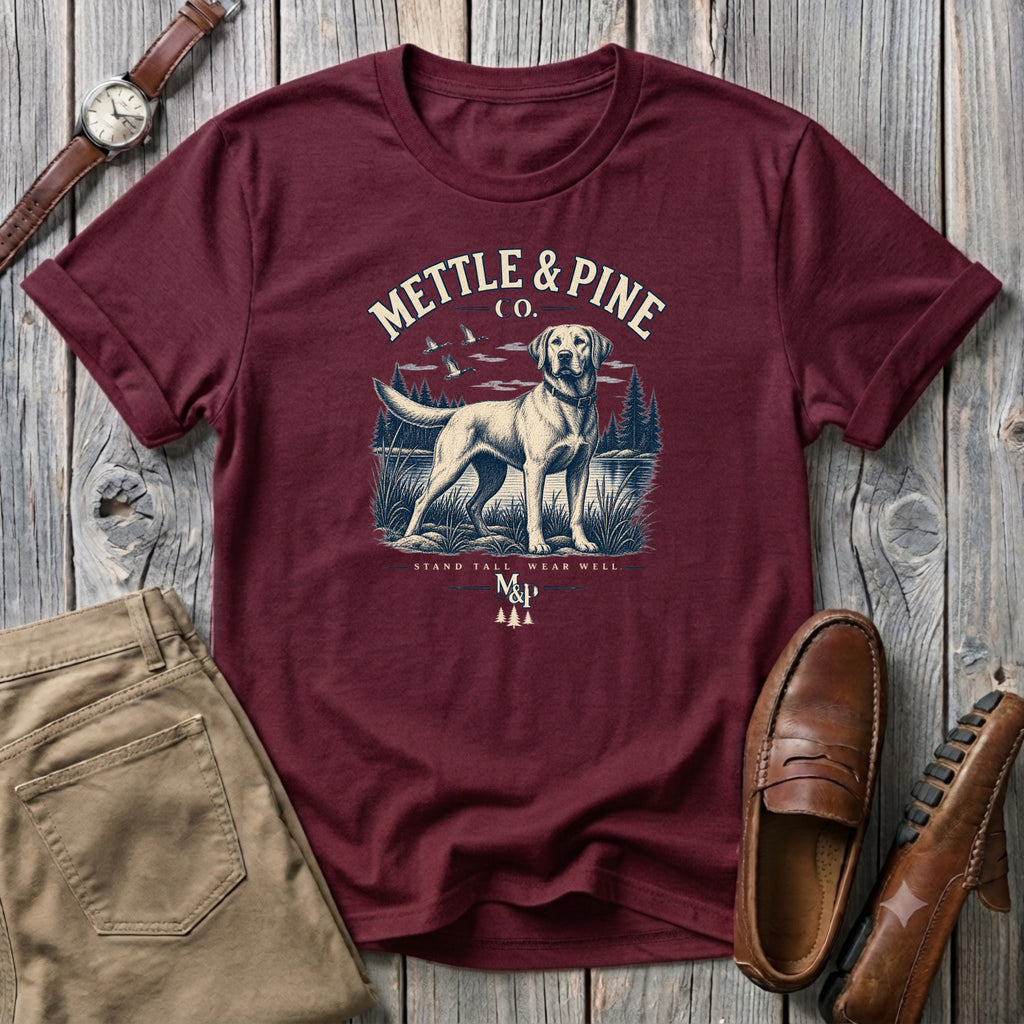Mettle & Pine Co Yellow lab T-Shirt
