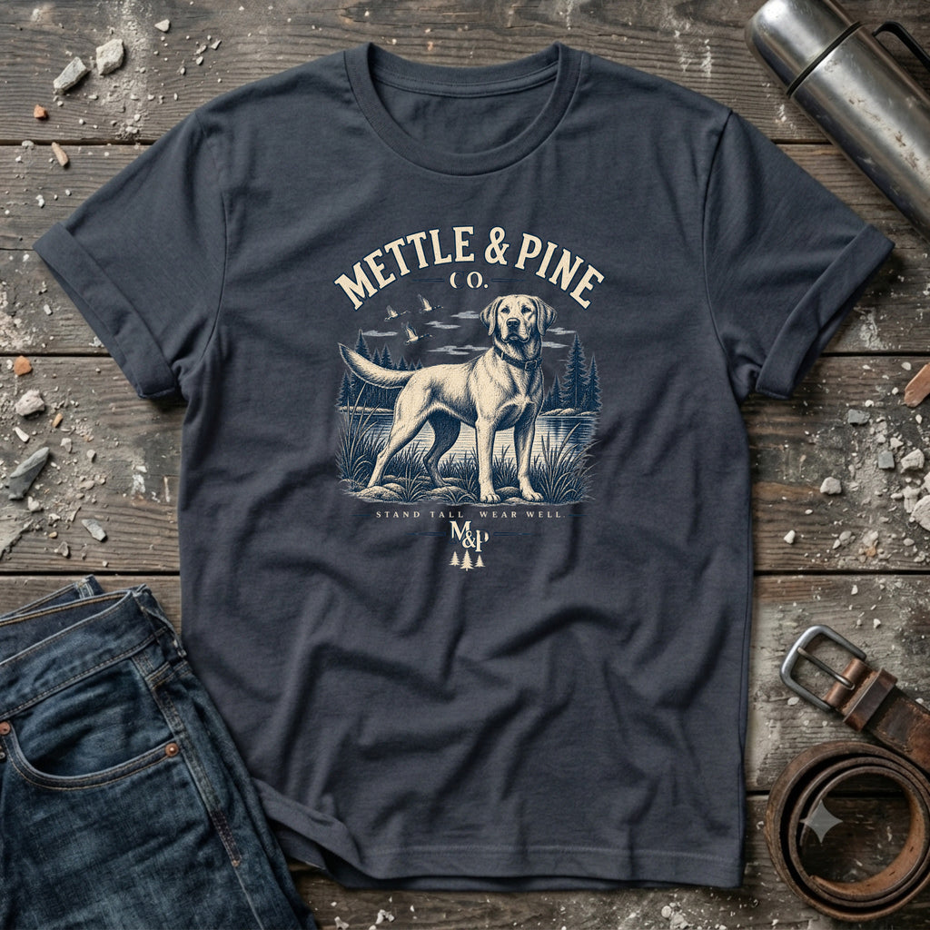 Mettle & Pine Co Yellow lab T-Shirt