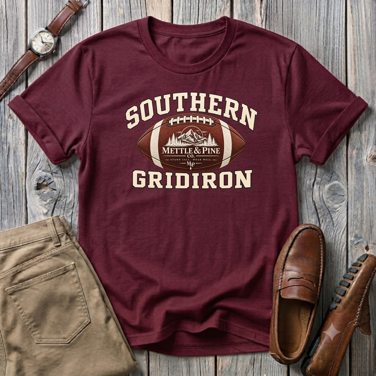 Mettle & Pine Southern Gridiron T-Shirt
