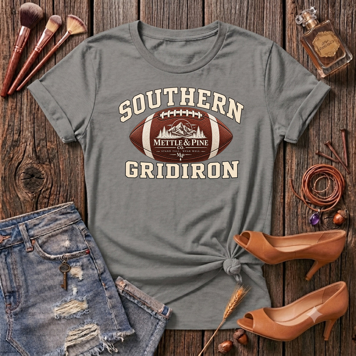 Mettle & Pine Southern Gridiron T-Shirt