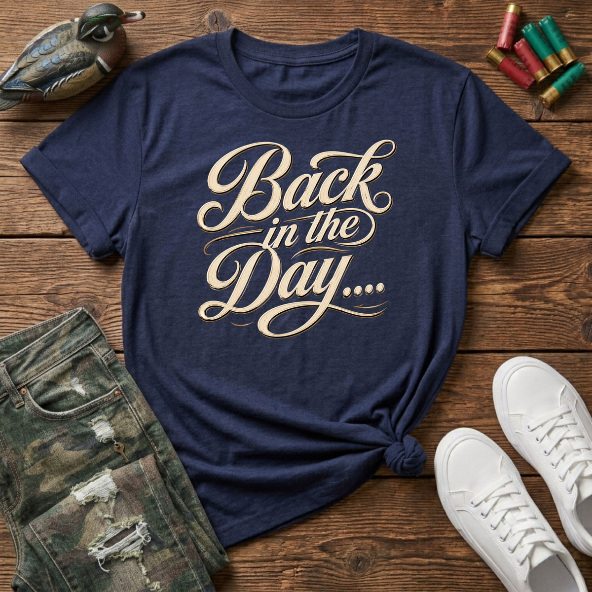 Back in the day script T-Shirt