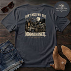 Don't mess wif the moonshiner ... F/B T-Shirt