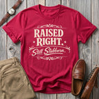 Raised Right Still Stubborn Black and Cream T-Shirt