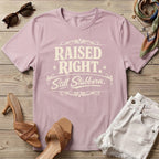 Raised Right Still Stubborn Black and Cream T-Shirt