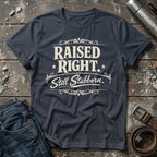 Raised Right Still Stubborn Black and Cream T-Shirt