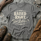 Raised Right Still Stubborn Black and Cream T-Shirt