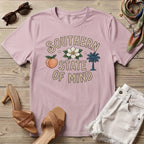 Southern State of Mind Peach Magnolia Palmetto T-Shirt