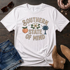 Southern State of Mind Peach Magnolia Palmetto T-Shirt